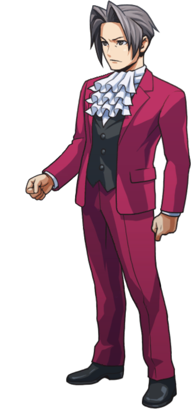Smug (Left) - Ace Attorney Investigations Collection