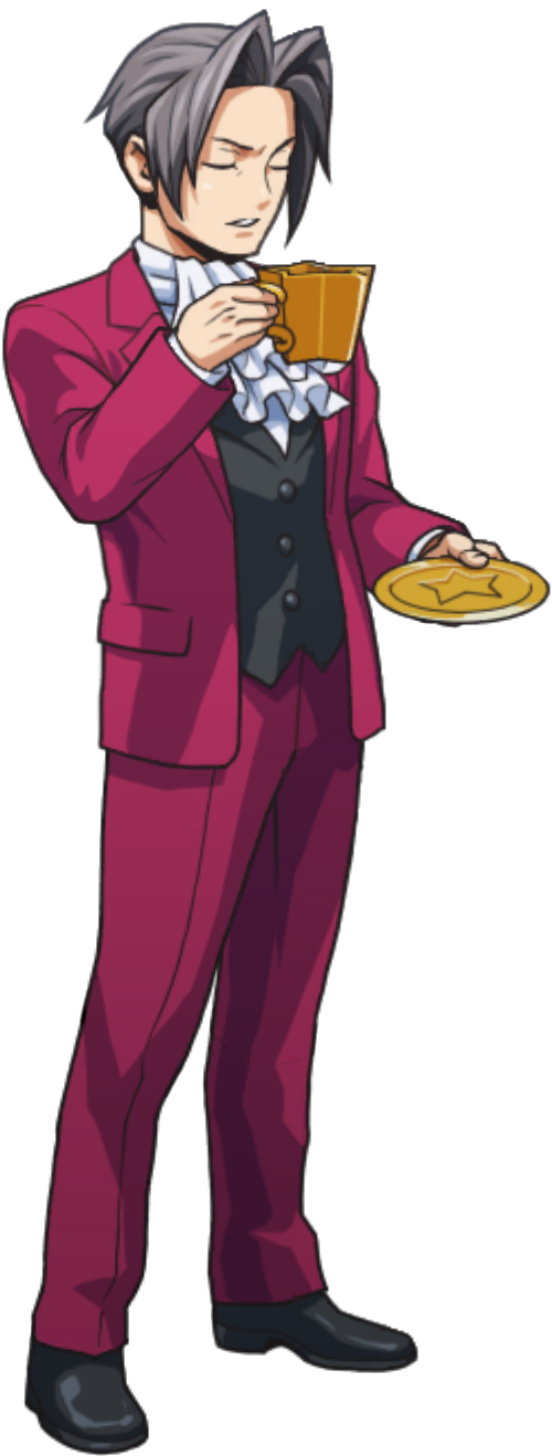 Sipping Tea (AAI2) - Ace Attorney Investigations Collection
