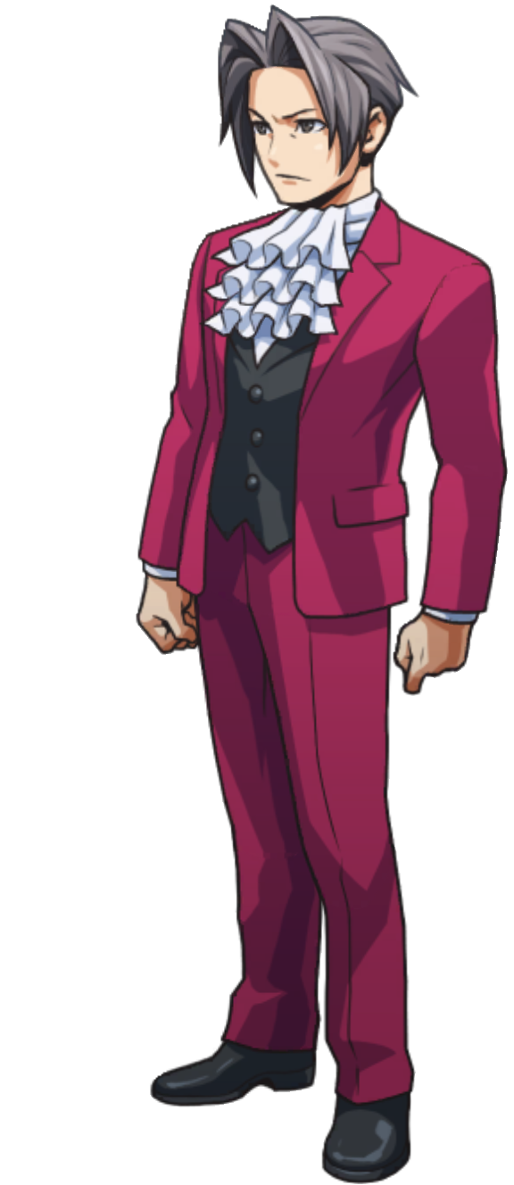 Bowing [2] (1, Left) - Ace Attorney Investigations Collection