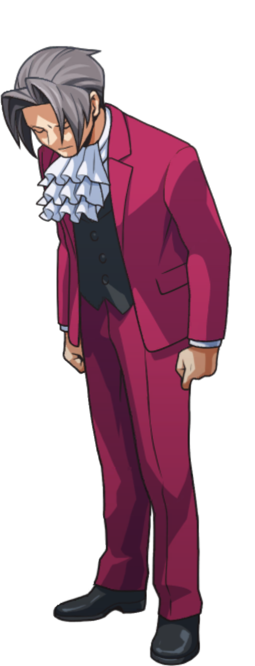 Bowing [2] (2, Left) - Ace Attorney Investigations Collection