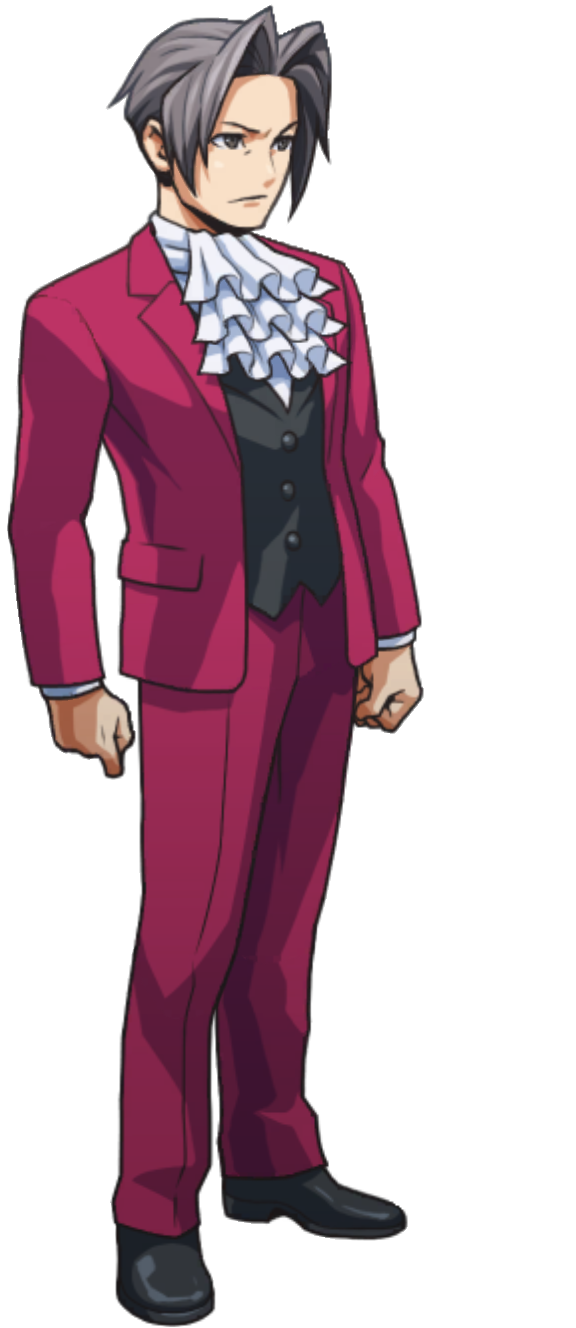 Bowing [3] (1, Right) - Ace Attorney Investigations Collection