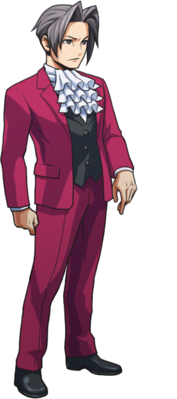 Picking Up Phone (Right) - Ace Attorney Investigations Collection