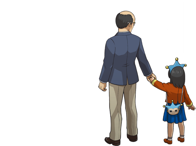The Chief and His Daughter - Ace Attorney Investigations Collection