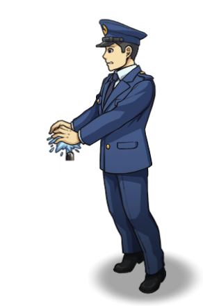 Police Officer (1) - Ace Attorney Investigations Collection