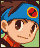 Lan (blinking) - Mega Man Battle Network 5