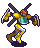 Run (south-east) - Mega Man Battle Network 5
