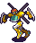 Run (south-west) - Mega Man Battle Network 5