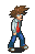 Walking (south-east) - Mega Man Battle Network 5