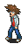 Walking (south-west) - Mega Man Battle Network 5