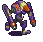 Run (south-east) - Mega Man Battle Network 5