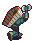 Run (north-east) - Mega Man Battle Network 5