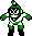 Bubble Man (Swim) - Mega Man 2