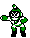 Bubble Man (Swim, Shoot) - Mega Man 2