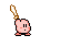 Kirby Sword Slash - Kirby's Adventure
