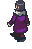 Walking (north-west) - Mega Man Battle Network 5