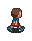 Kid 1, walking (up) - Mega Man Battle Network 5