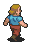 Adult 1, walking (north-east) - Mega Man Battle Network 5