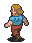Adult 1, walking (south-west) - Mega Man Battle Network 5