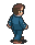Adult 7, walking (up) - Mega Man Battle Network 5