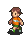 Kid 2, walking (south-west) - Mega Man Battle Network 5