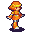 Navi 5, walking (down) - Mega Man Battle Network 5