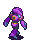 Navi 4, walking (up) - Mega Man Battle Network 5