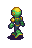Navi 1, walking (north-west) - Mega Man Battle Network 5