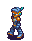 Navi 3, walking (south-west) - Mega Man Battle Network 5