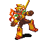 Attack (throw-type) - Mega Man Battle Network 5