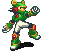 Attack (throw-type) - Mega Man Battle Network 5