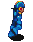Run (north-east) - Mega Man Battle Network