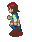Running (up) - Mega Man Battle Network