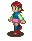 Walking (south-west) - Mega Man Battle Network