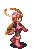 Walking (south-east) - Mega Man Battle Network