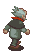 Walking (north-east) - Mega Man Battle Network
