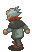 Walking (north-west) - Mega Man Battle Network
