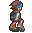 Run (north-east) - Mega Man Battle Network 5