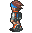 Walking (north-west) - Mega Man Battle Network 5