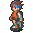 Walking (south-west) - Mega Man Battle Network 5