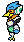 Berdly Walk Left (Dark World) - Deltarune