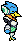 Berdly Walk Right (Dark World) - Deltarune