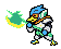 Berdly Battle Idle Unhappy - Deltarune