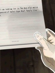 (5) JP. Order Sheet close-up - Last Window: The Secret of Cape West