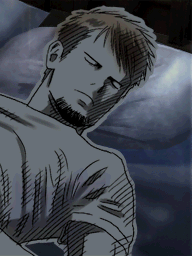 (7) 1R. Kyle sleeping at night (Eyes closed) - Last Window: The Secret of Cape West