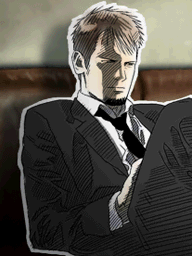 (5) L. Kyle sits on the couch - Last Window: The Secret of Cape West