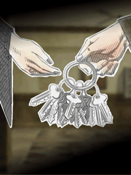 (6). Dylan hands the keys to Mrs. Patrice - Last Window: The Secret of Cape West