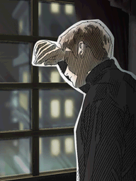 (18) 2. Chris looking through the window - Last Window: The Secret of Cape West