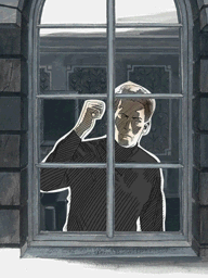 (18) 3. Chris making the signal - Last Window: The Secret of Cape West