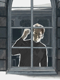 (18) 3. Chris making the signal - Last Window: The Secret of Cape West