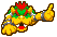 Bowser Pointing Up - Mario & Luigi: Superstar Saga